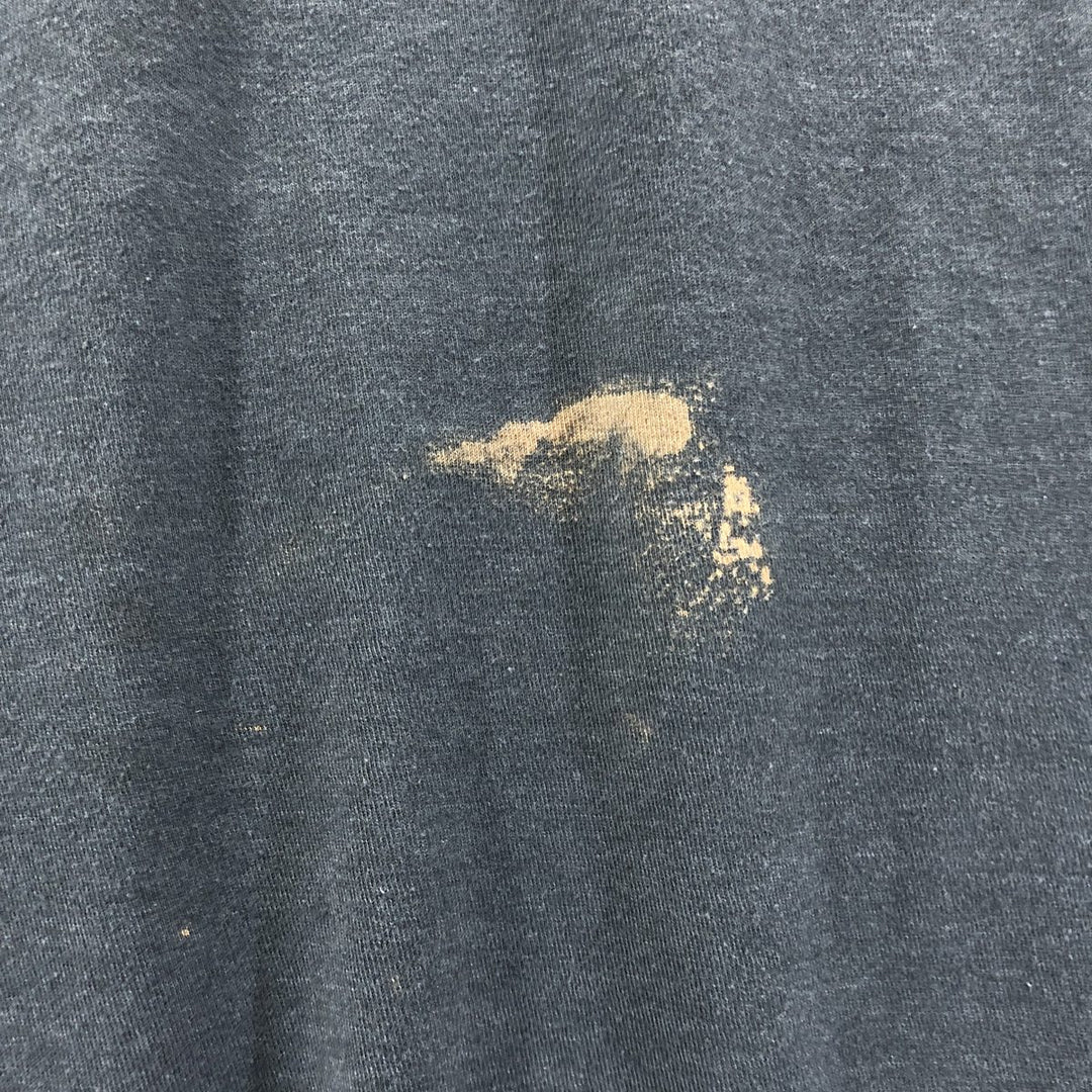 Harley-Davidson Skull Pattern Long T-shirt, Men's L size cotton gray type Vintage Second Hand