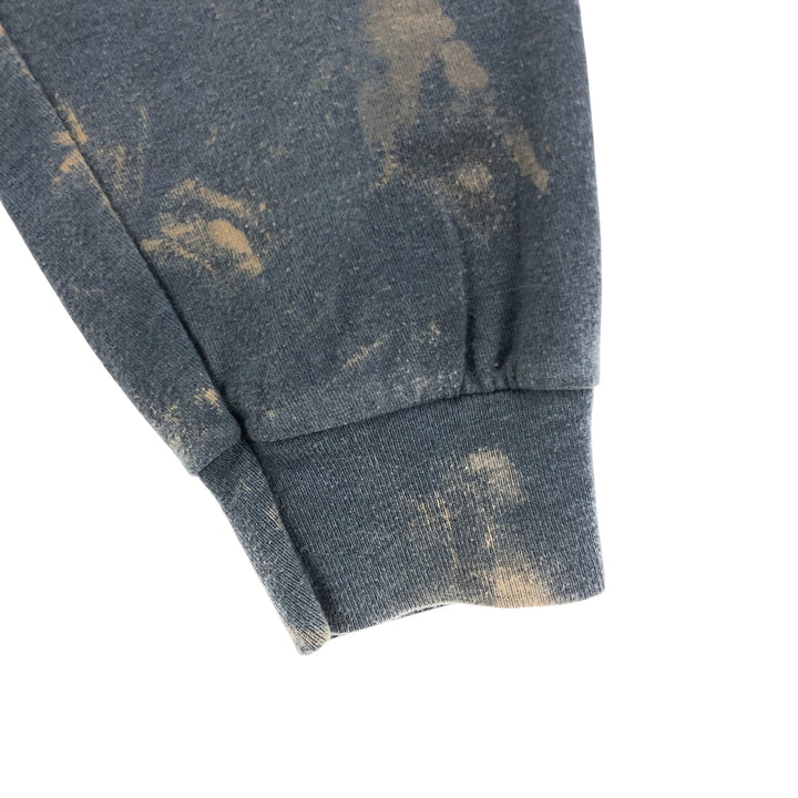 Harley-Davidson Skull Pattern Long T-shirt, Men's L size cotton gray type Vintage Second Hand