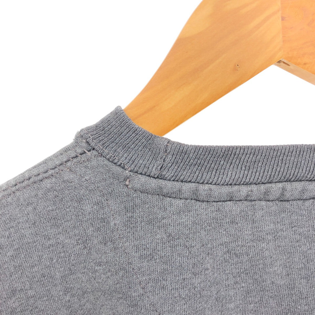 90'S Ralph Lauren CHAPS logo sweatshirt, men's size L, vintage cotton gray type Vintage Second Hand