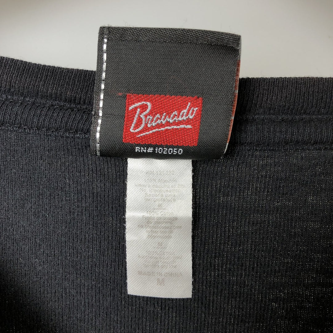 Harley-Davidson Long Sleeve T-Shirt for Women (Size M) cotton black type Vintage Second Hand