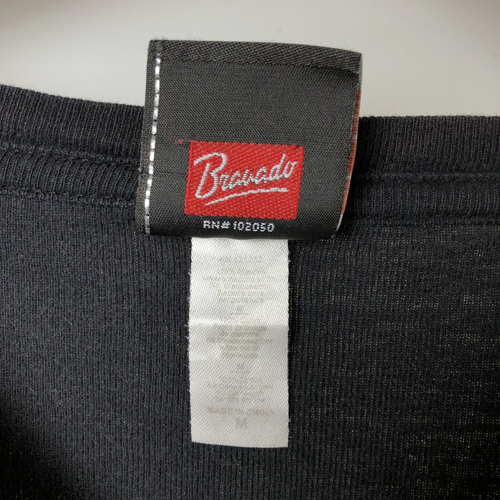 Harley-Davidson Long Sleeve T-Shirt for Women (Size M) cotton black type Vintage Second Hand