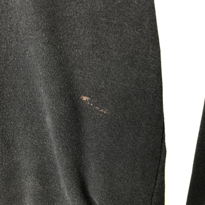 Harley-Davidson Long Sleeve T-Shirt for Women (Size M) cotton black type Vintage Second Hand