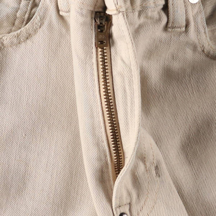 Ralph Lauren POLO RALPH LAUREN straight denim pants for men, W36 equivalent cotton Beige type Vintage Second Hand