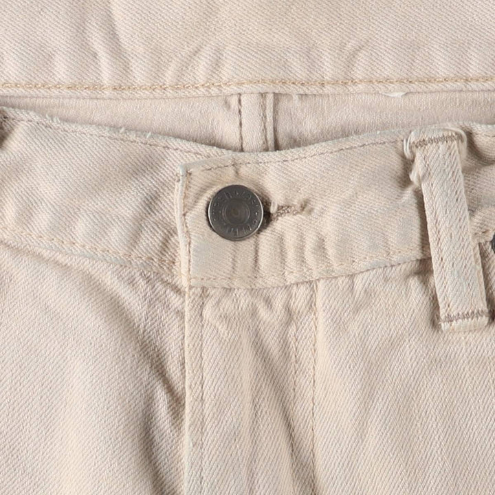Ralph Lauren POLO RALPH LAUREN straight denim pants for men, W36 equivalent cotton Beige type Vintage Second Hand