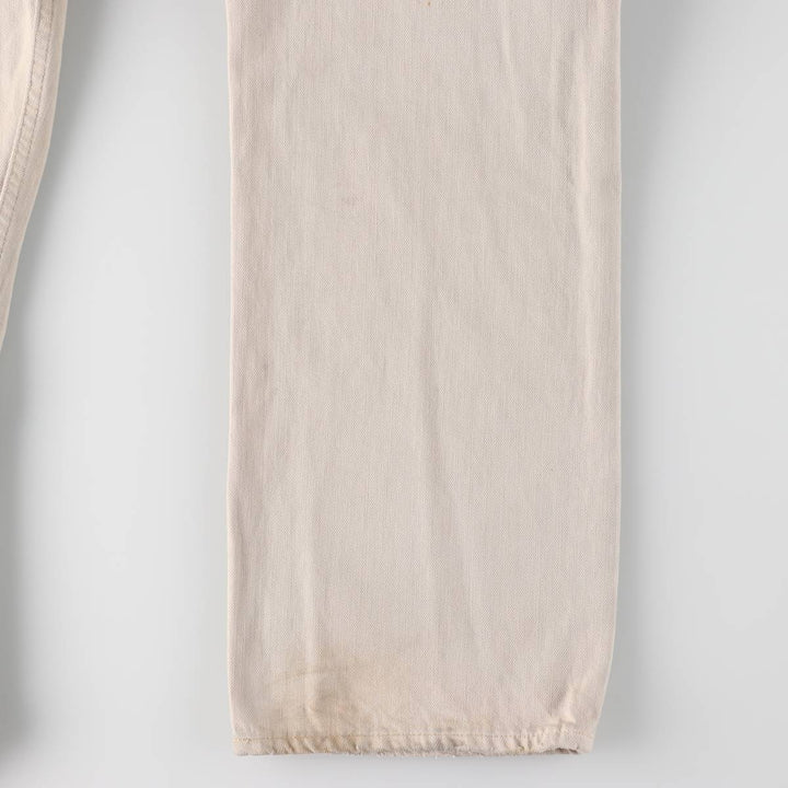 Ralph Lauren POLO RALPH LAUREN straight denim pants for men, W36 equivalent cotton Beige type Vintage Second Hand