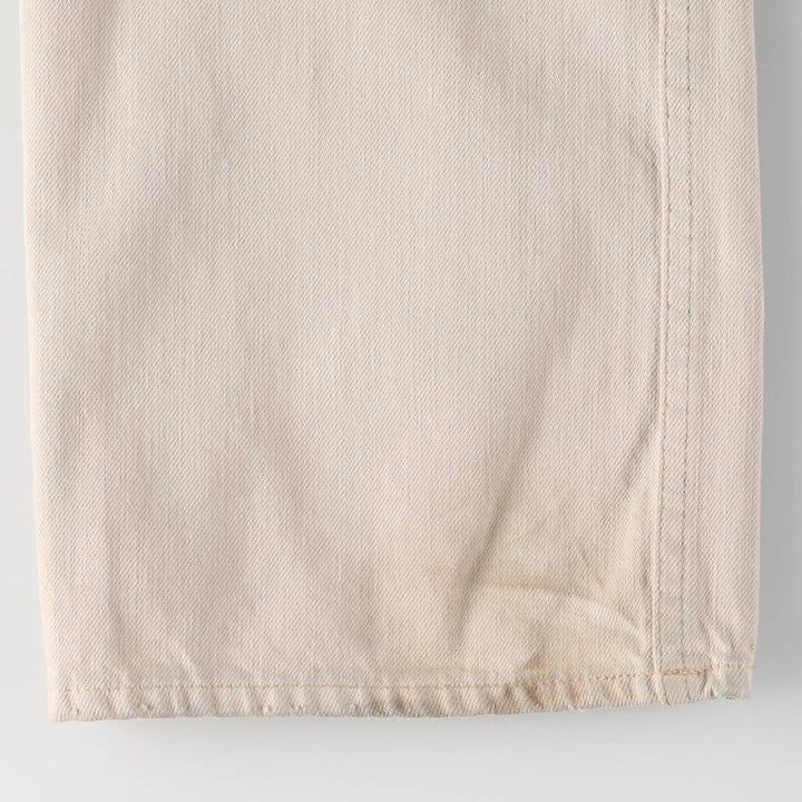 Ralph Lauren POLO RALPH LAUREN straight denim pants for men, W36 equivalent cotton Beige type Vintage Second Hand