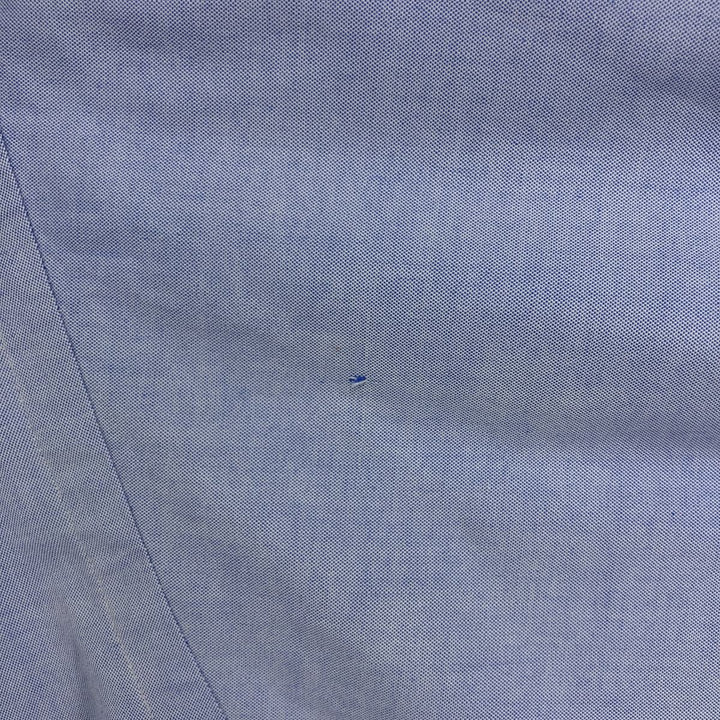 Ralph Lauren YARMOUTH long sleeve button down shirt, men's XL size cotton Blue type light blue Vintage Second Hand