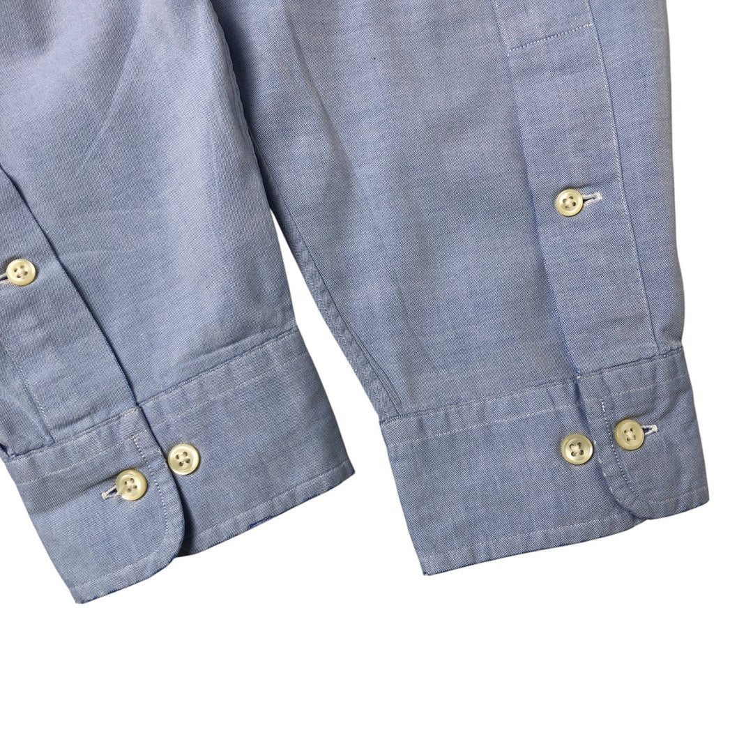 Ralph Lauren Classic Fit Long Sleeve Button Down Shirt, Men's Size L cotton blue type Vintage Second Hand