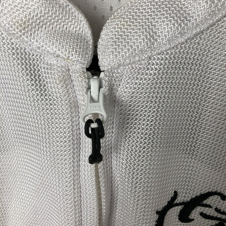 Harley-Davidson Mesh Racing Jacket for Women (Size M) polyester white type Vintage Second Hand