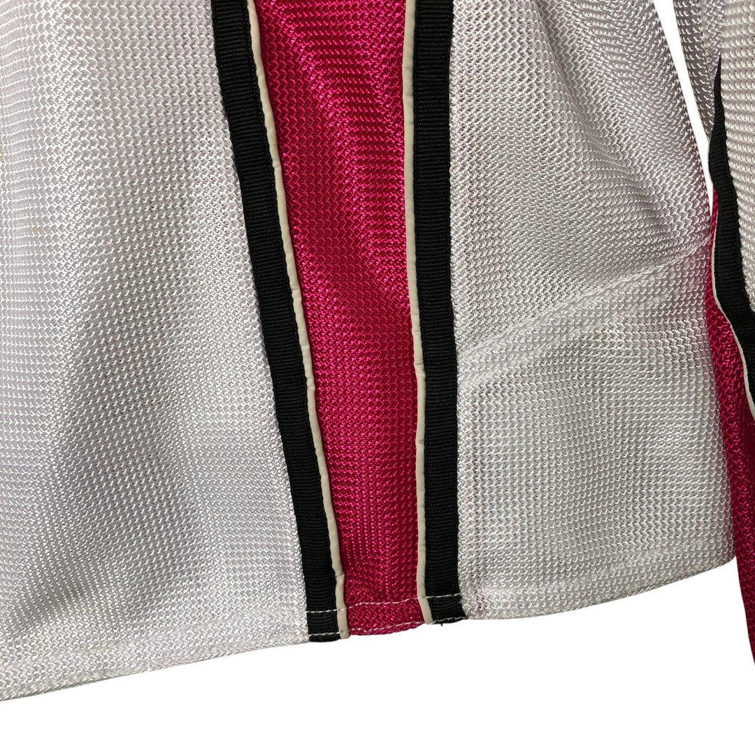 Harley-Davidson Mesh Racing Jacket for Women (Size M) polyester white type Vintage Second Hand