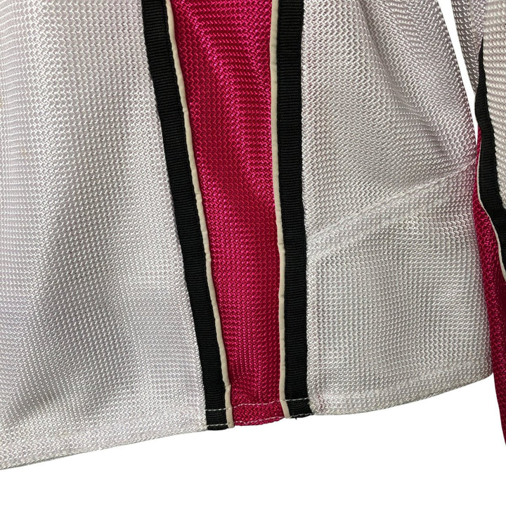 Harley-Davidson Mesh Racing Jacket for Women (Size M) polyester white type Vintage Second Hand