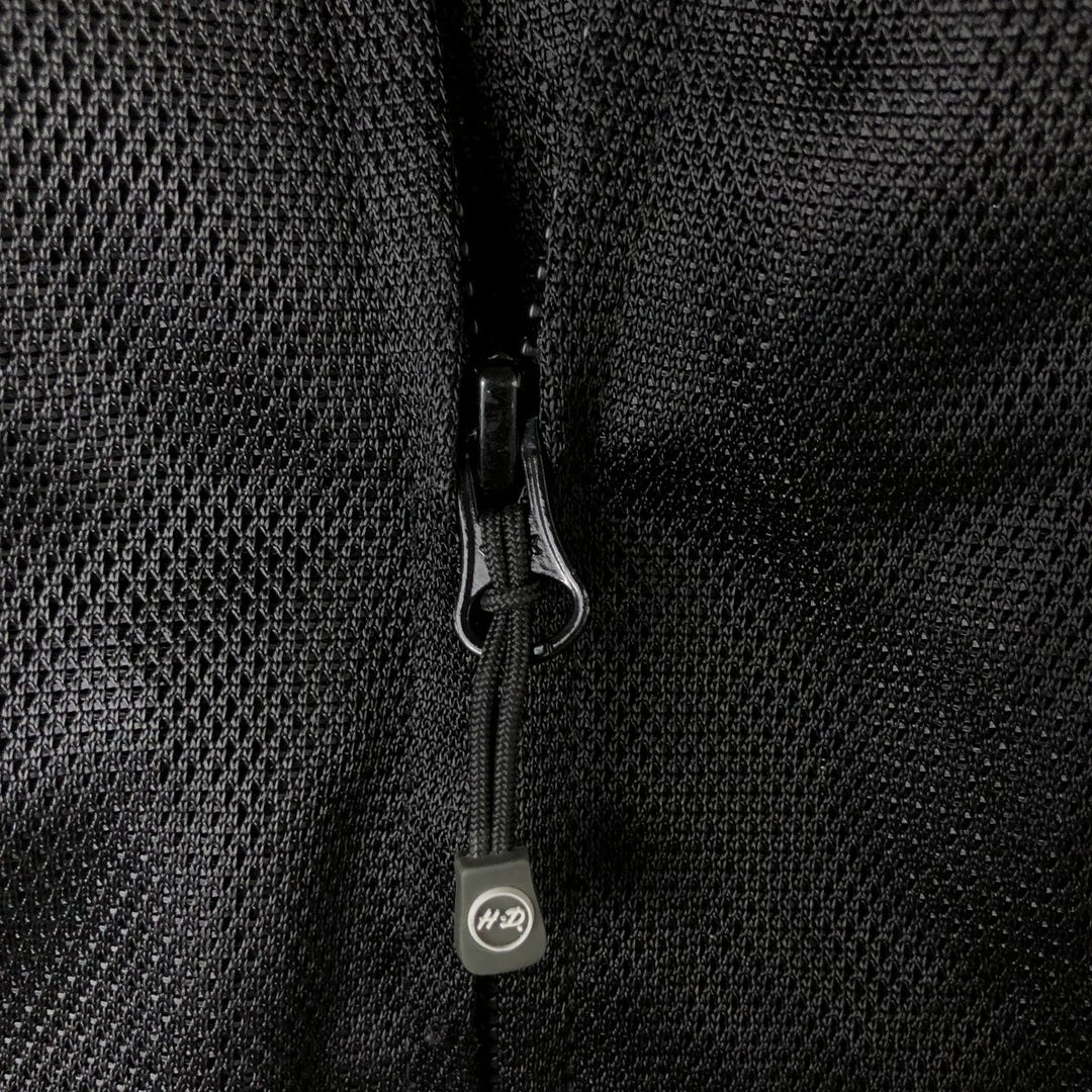Harley-Davidson RIDING GEAR Tribal Pattern Mesh Racing Jacket Women's XS polyester black type Vintage Second Hand