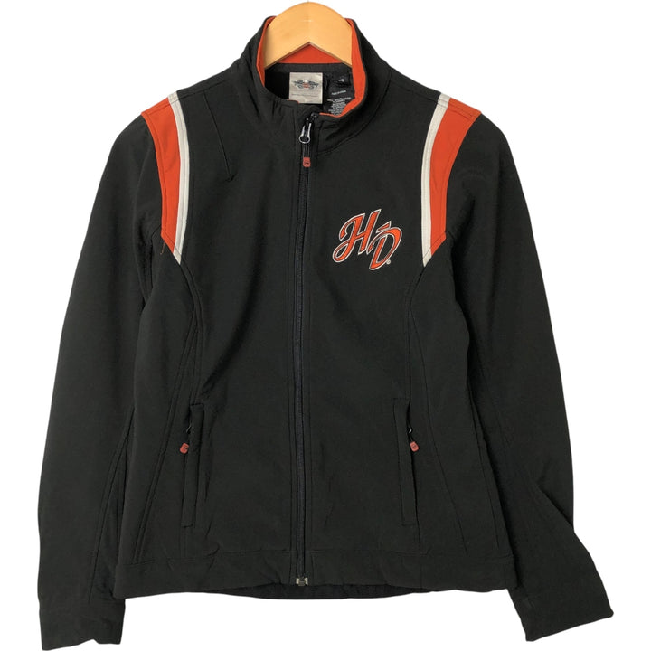 Harley-Davidson Motorcycle Jacket for Women (XS size) polyester black type Vintage Second Hand