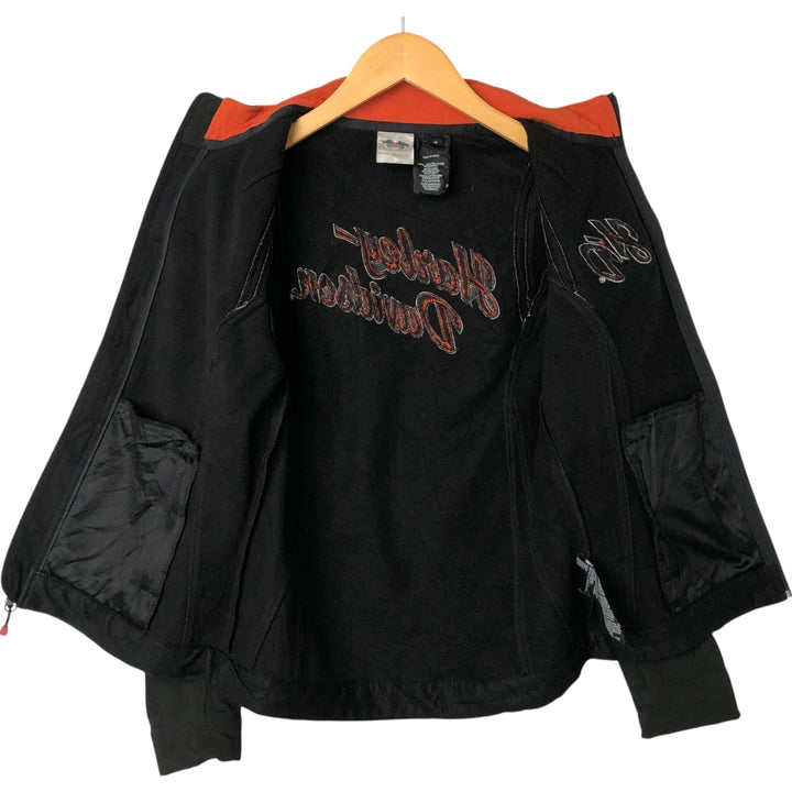 Harley-Davidson Motorcycle Jacket for Women (XS size) polyester black type Vintage Second Hand