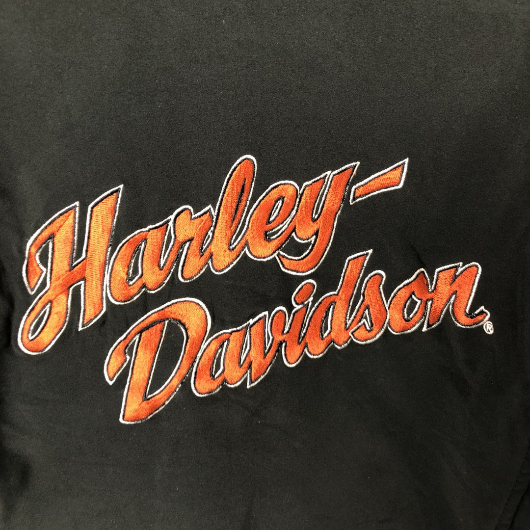 Harley-Davidson Motorcycle Jacket for Women (XS size) polyester black type Vintage Second Hand