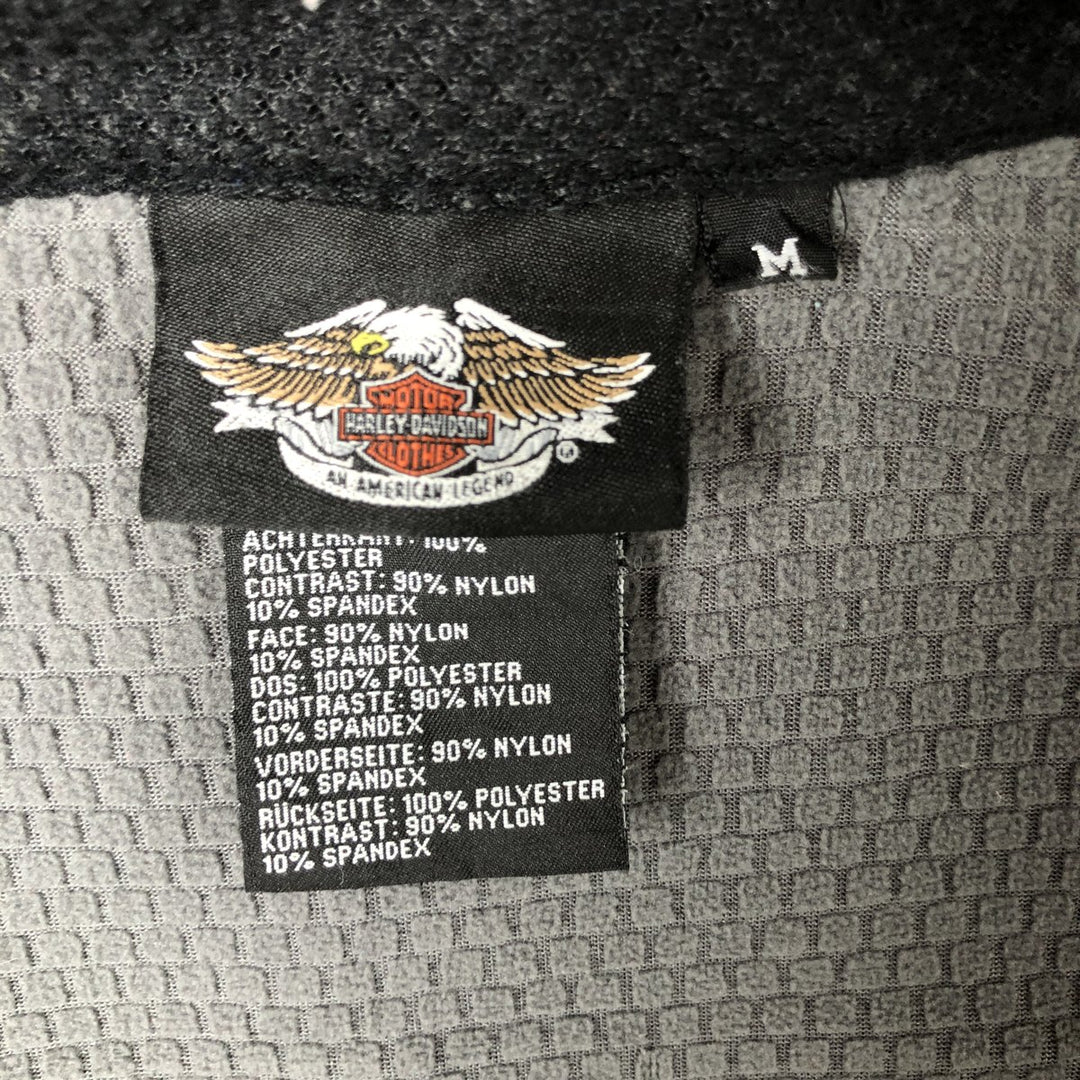 Harley-Davidson Softshell Jacket for Women, Size M Nylon orange type Vintage Second Hand