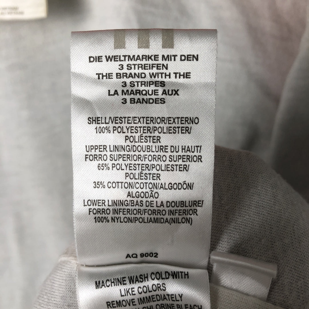 00'S adidas windbreaker, women's size M polyester red type Vintage Second Hand