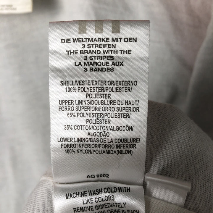 00'S adidas windbreaker, women's size M polyester red type Vintage Second Hand