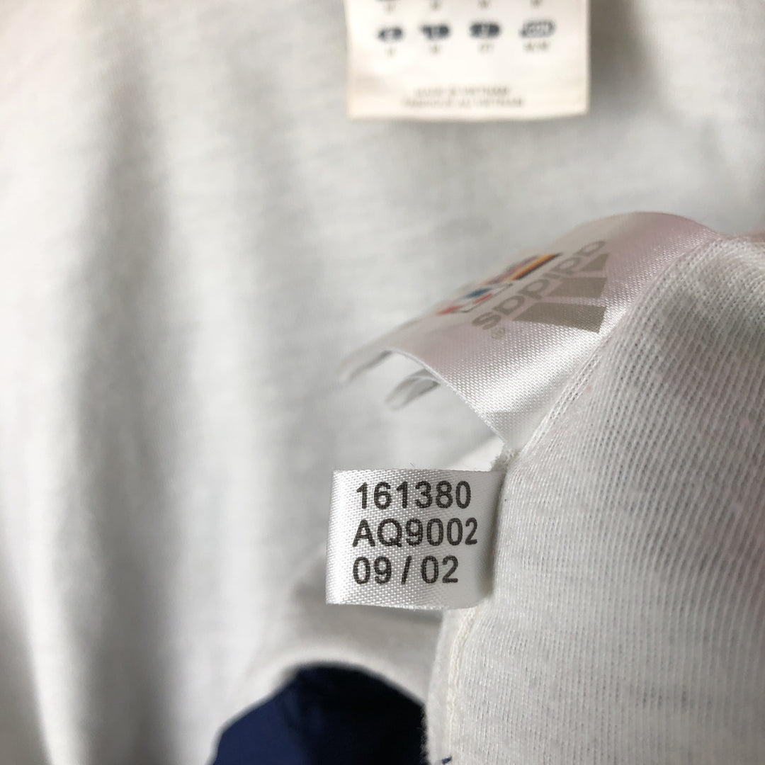 00'S adidas windbreaker, women's size M polyester red type Vintage Second Hand