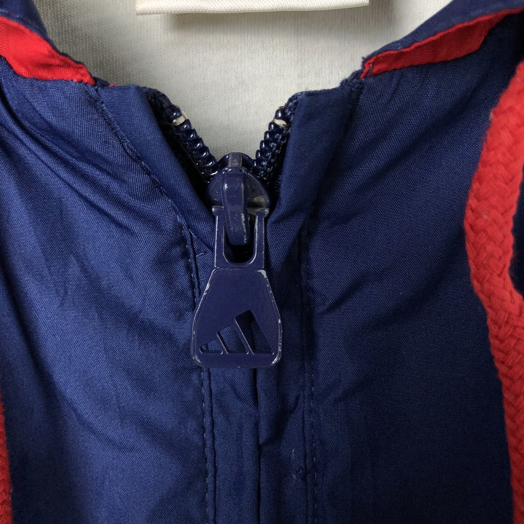 00'S adidas windbreaker, women's size M polyester red type Vintage Second Hand