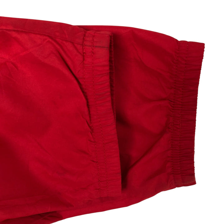 00'S adidas windbreaker, women's size M polyester red type Vintage Second Hand