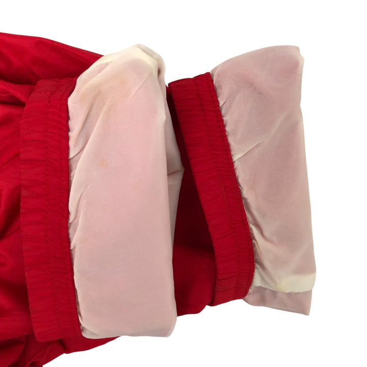 00'S adidas windbreaker, women's size M polyester red type Vintage Second Hand