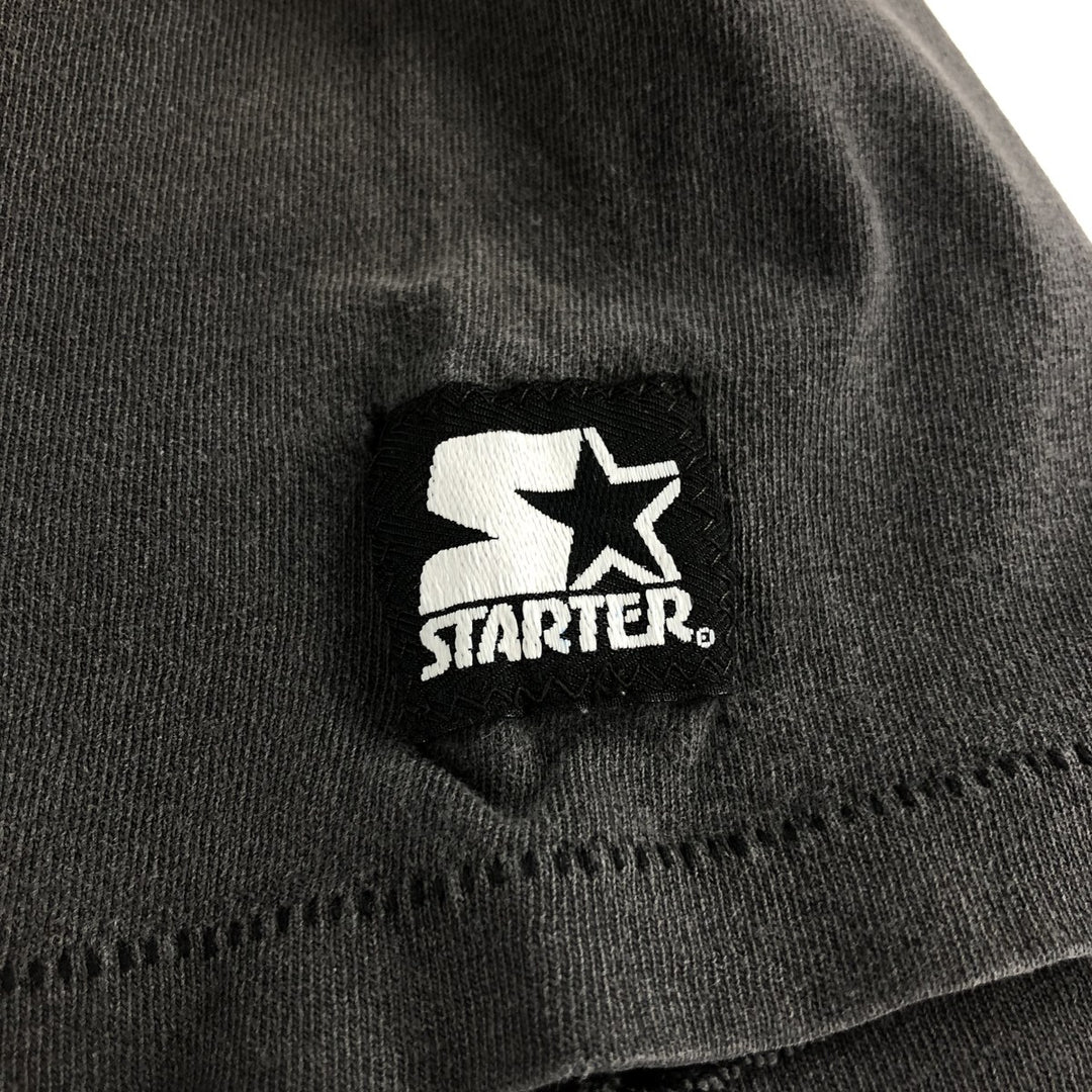 90'S Starter NHL New York Rangers Sports Print T-Shirt Made in USA Men's M Size Vintage cotton gray type Vintage Second Hand