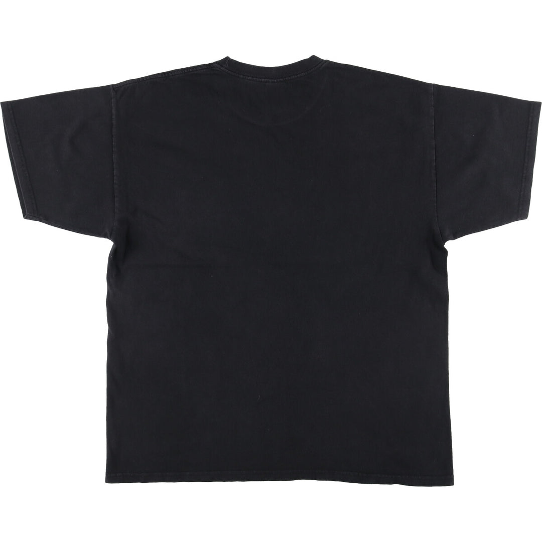 Teestyled GUNS N' ROSES Skull Pattern Band T-shirt, Men's XL size cotton black type Vintage Second Hand