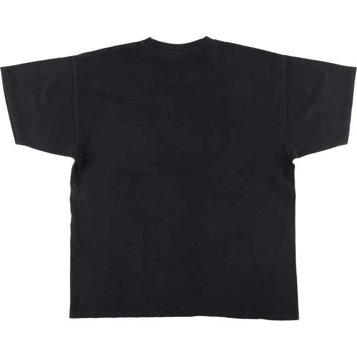 Teestyled GUNS N' ROSES Skull Pattern Band T-shirt, Men's XL size cotton black type Vintage Second Hand