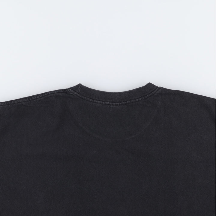 Teestyled GUNS N' ROSES Skull Pattern Band T-shirt, Men's XL size cotton black type Vintage Second Hand