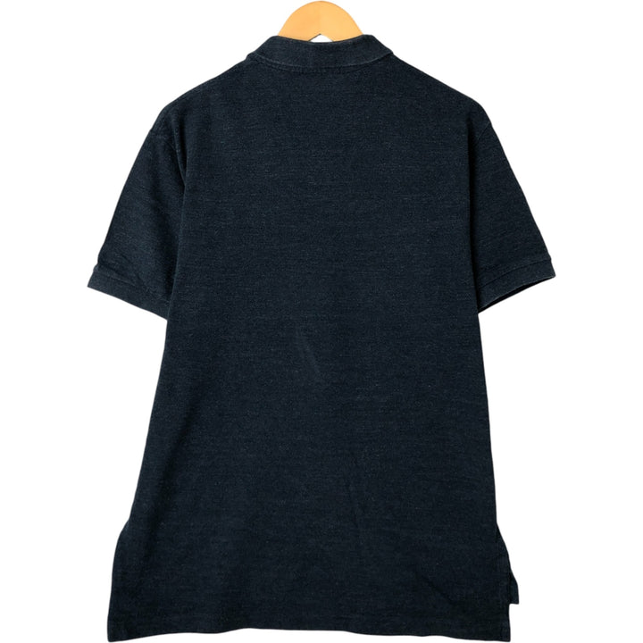 Ralph Lauren POLO RALPH LAUREN short sleeve polo shirt men's size L cotton Navy blue Vintage Second Hand