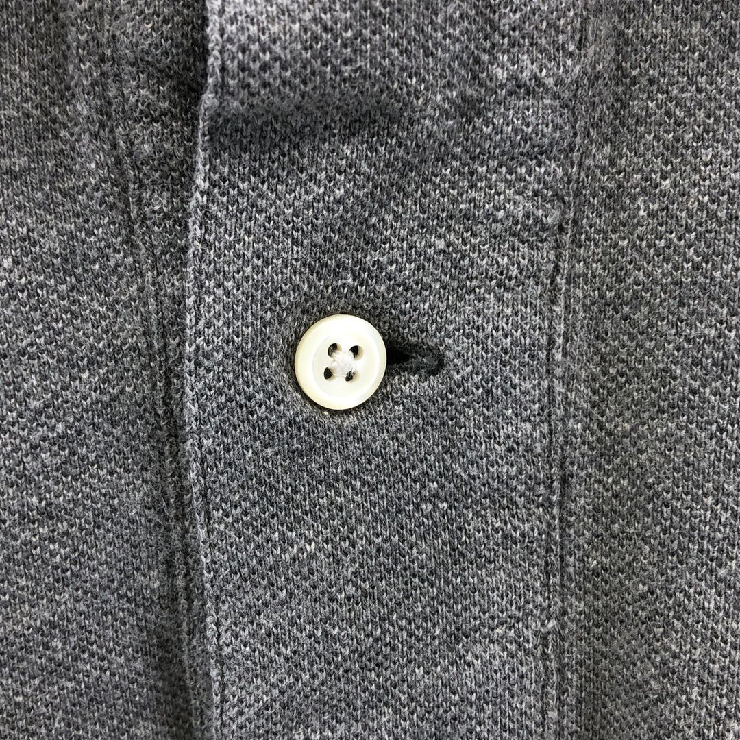 Ralph Lauren POLO by Ralph Lauren Long Sleeve Polo Shirt Men's L Size Long Sleeve cotton Khaki type brown Vintage Second Hand