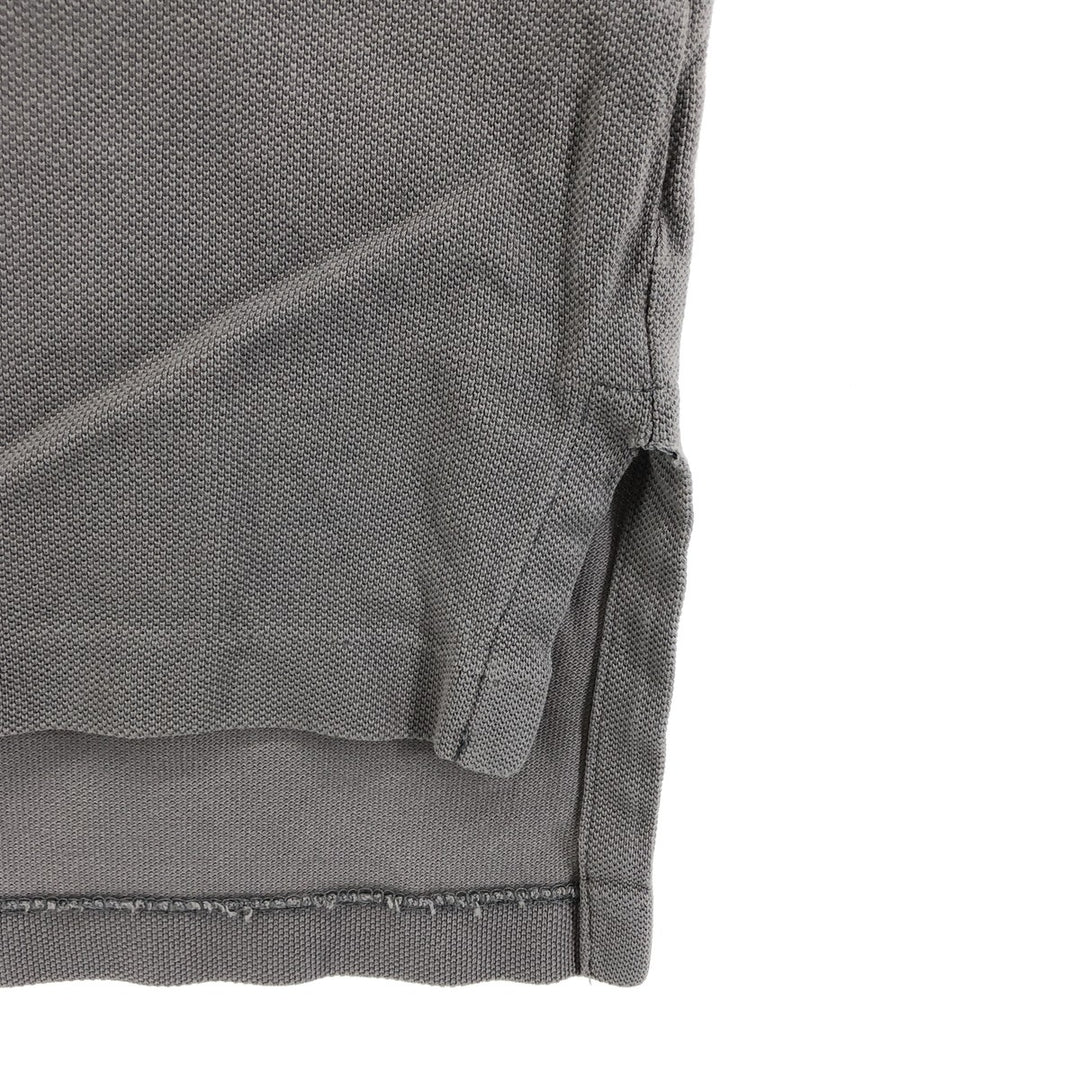 Ralph Lauren POLO by Ralph Lauren short sleeve polo shirt, men's XL size cotton gray type Vintage Second Hand