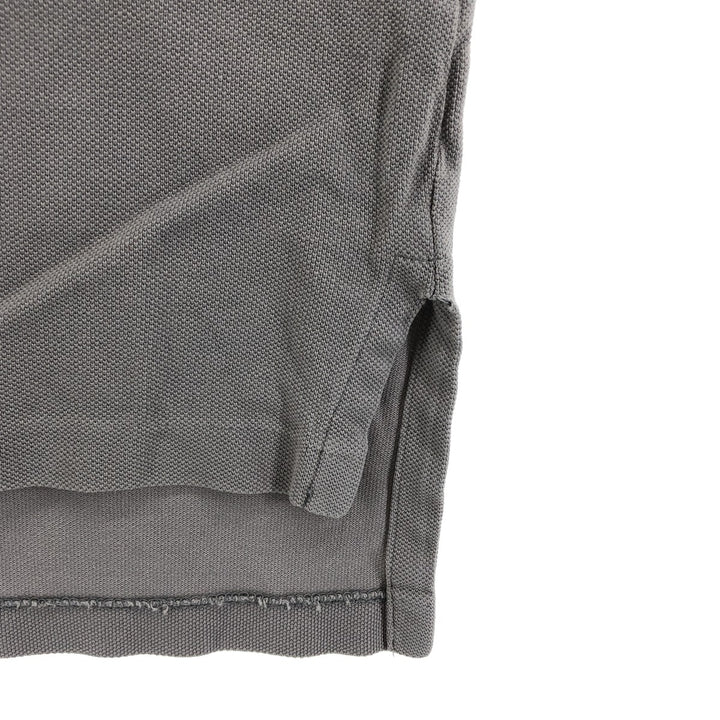 Ralph Lauren POLO by Ralph Lauren short sleeve polo shirt, men's XL size cotton gray type Vintage Second Hand