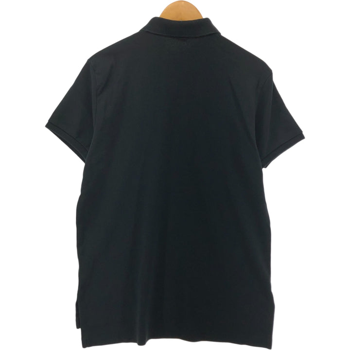 Ralph Lauren POLO by Ralph Lauren short sleeve polo shirt, men's size M cotton black type Vintage Second Hand