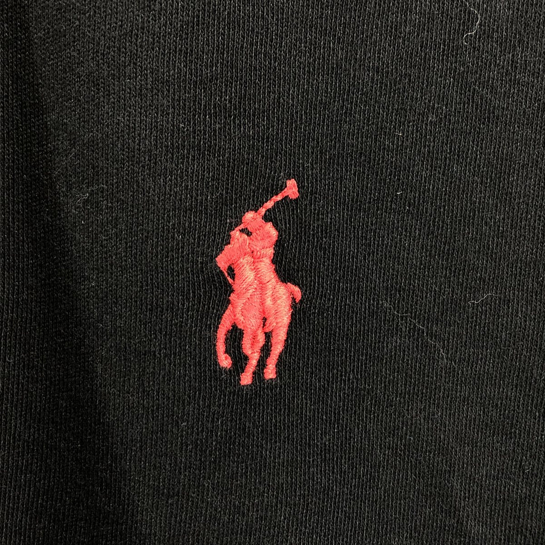 Ralph Lauren POLO by Ralph Lauren short sleeve polo shirt, men's size M cotton black type Vintage Second Hand