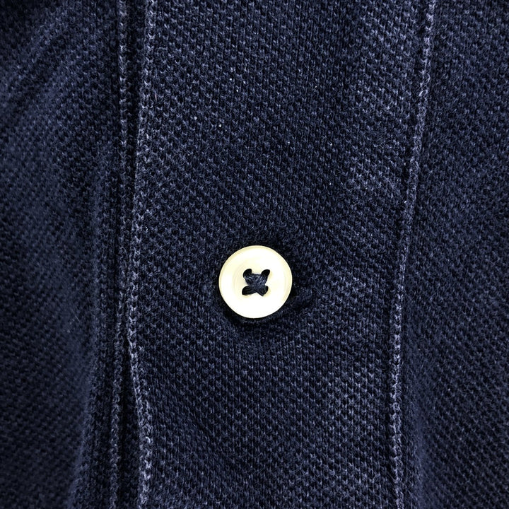 Ralph Lauren POLO RALPH LAUREN CUSTOM FIT short sleeve polo shirt men's M equivalent cotton navy blue type Vintage Second Hand