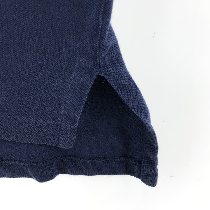 Ralph Lauren POLO RALPH LAUREN CUSTOM FIT short sleeve polo shirt men's M equivalent cotton navy blue type Vintage Second Hand