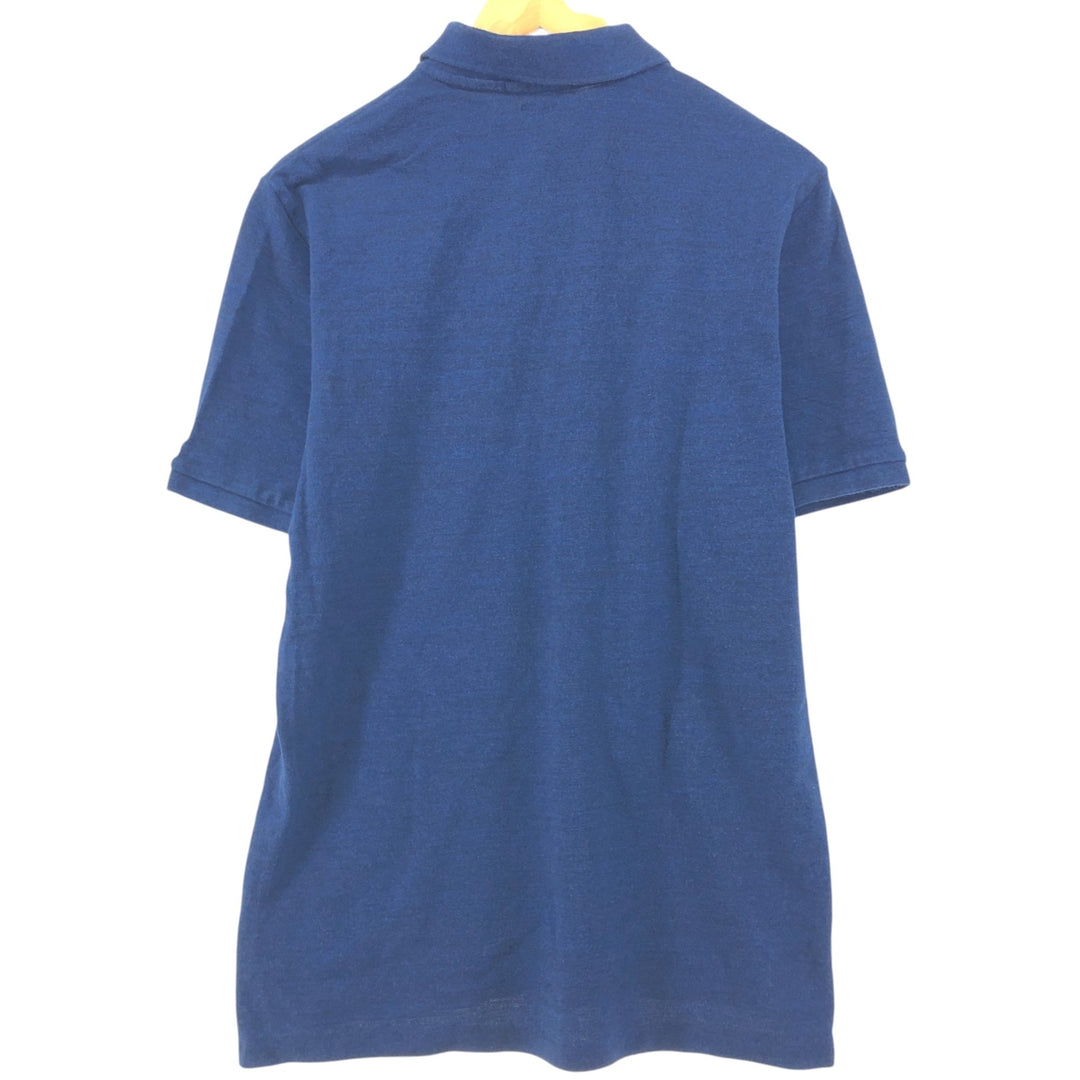 00'S Ralph Lauren POLO RALPH LAUREN CLASSIC FIT short sleeve polo shirt men's size L cotton Navy blue Vintage Second Hand