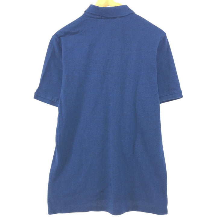 00'S Ralph Lauren POLO RALPH LAUREN CLASSIC FIT short sleeve polo shirt men's size L cotton Navy blue Vintage Second Hand