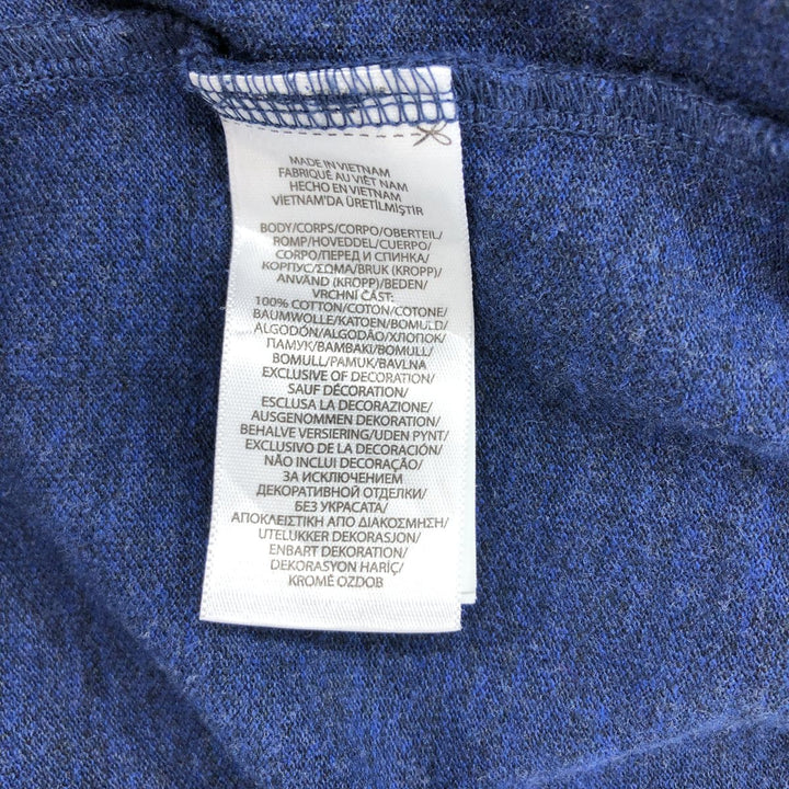 00'S Ralph Lauren POLO RALPH LAUREN CLASSIC FIT short sleeve polo shirt men's size L cotton Navy blue Vintage Second Hand