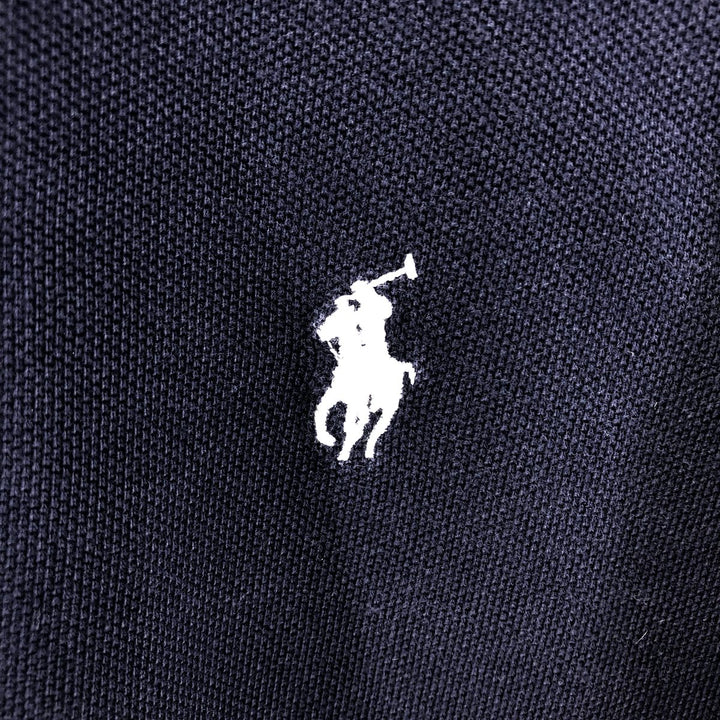 Ralph Lauren POLO GOLF Short Sleeve Polo Shirt Men's XL cotton Navy blue Vintage Second Hand
