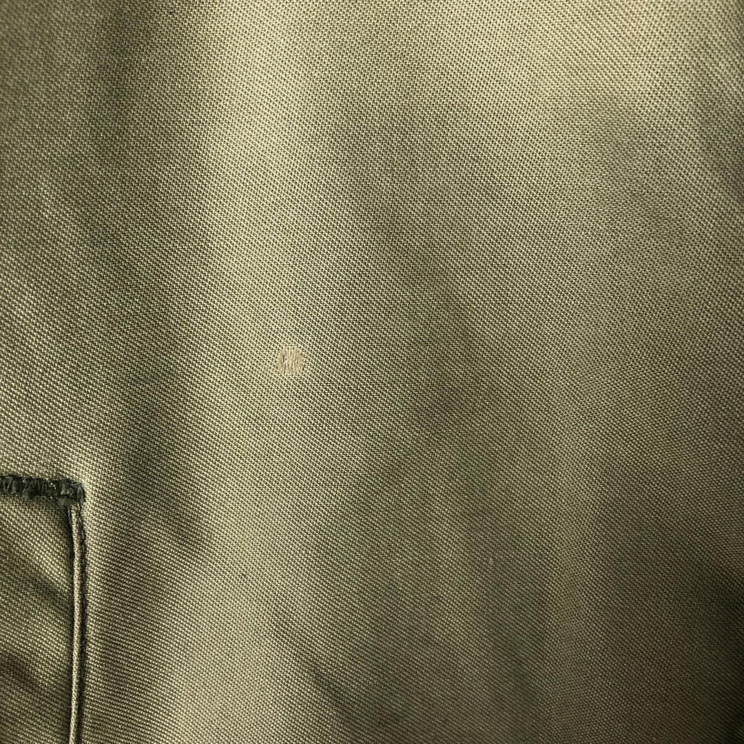 Vintage US Navy Military Deck Jacket, Made in USA, Men's Size Medium unclear Khaki type Vintage Second Hand