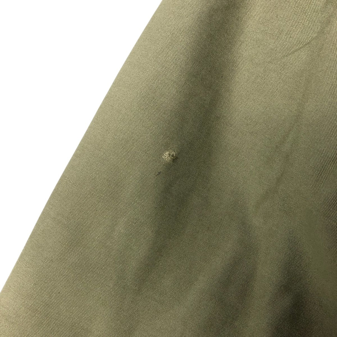 Vintage US Navy Military Deck Jacket, Made in USA, Men's Size Medium unclear Khaki type Vintage Second Hand