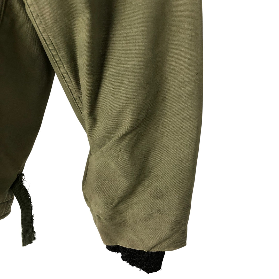 Vintage US Navy Military Deck Jacket, Made in USA, Men's Size Medium unclear Khaki type Vintage Second Hand