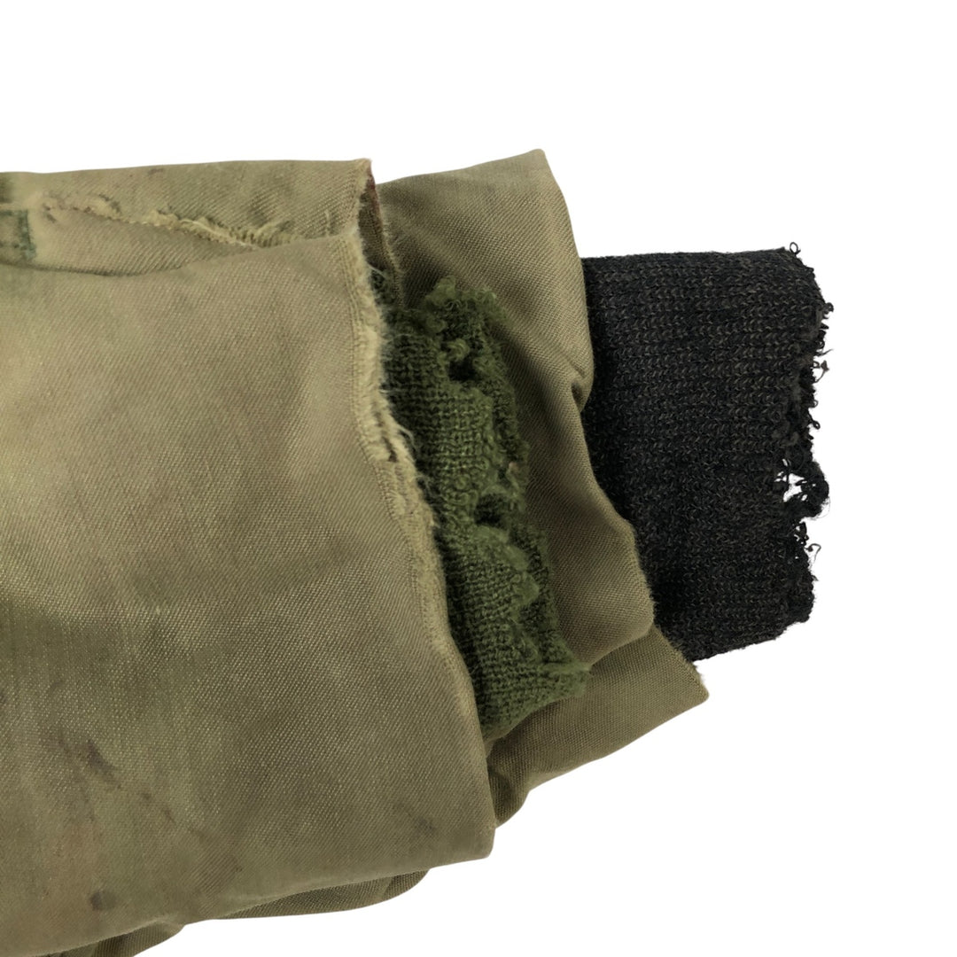 Vintage US Navy Military Deck Jacket, Made in USA, Men's Size Medium unclear Khaki type Vintage Second Hand