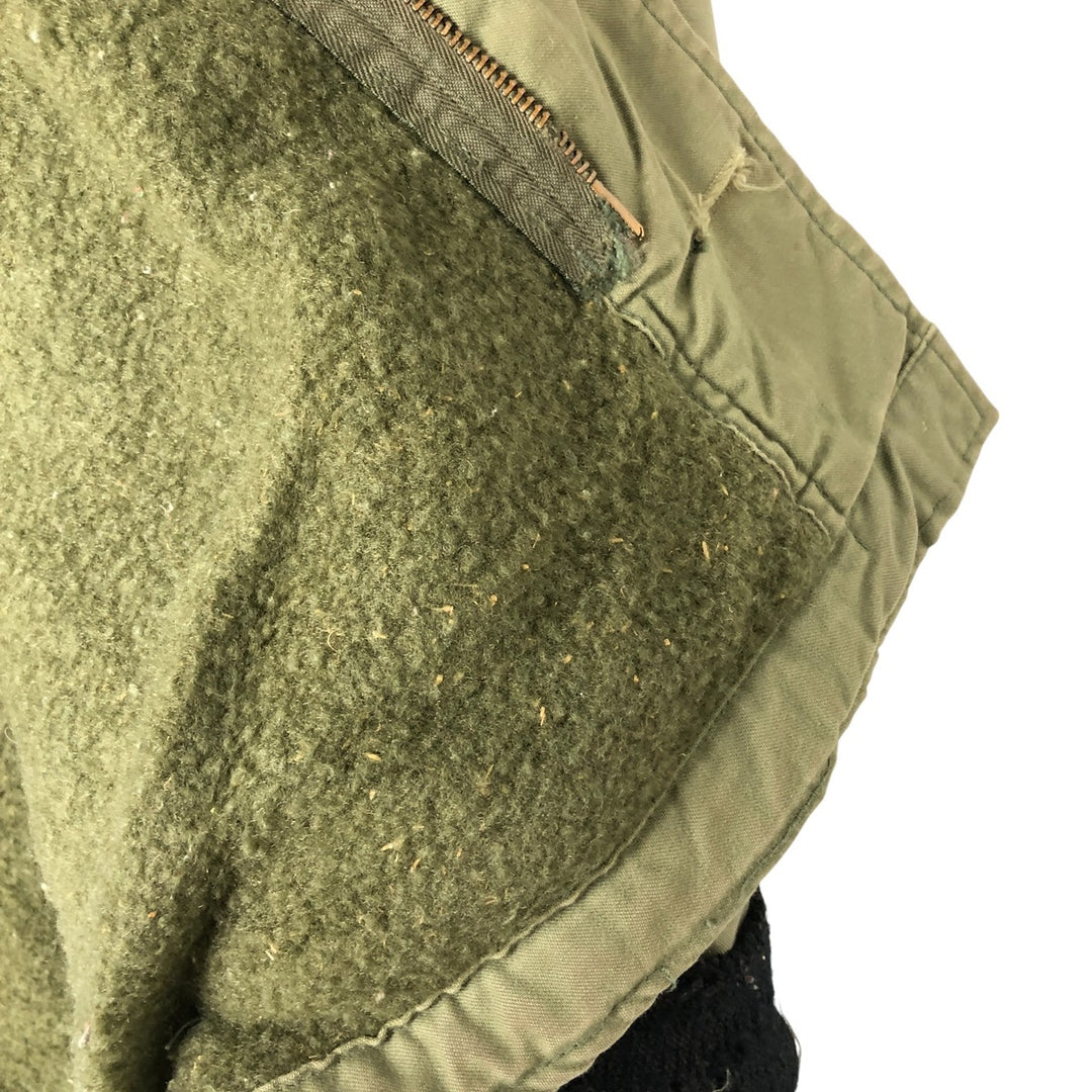 Vintage US Navy Military Deck Jacket, Made in USA, Men's Size Medium unclear Khaki type Vintage Second Hand