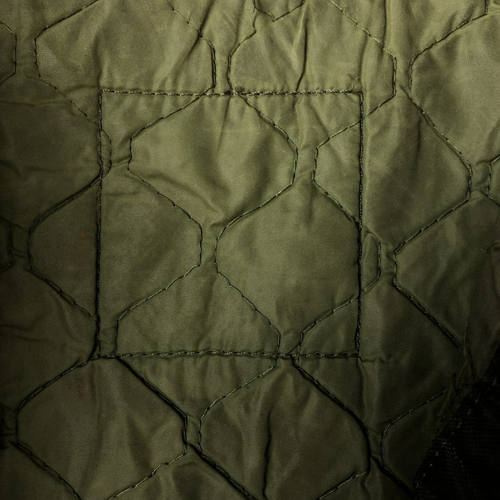 Back stenciled military deck jacket, men's size XL unclear Khaki type Vintage Second Hand