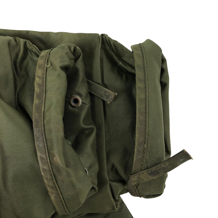 Back stenciled military deck jacket, men's size XL unclear Khaki type Vintage Second Hand