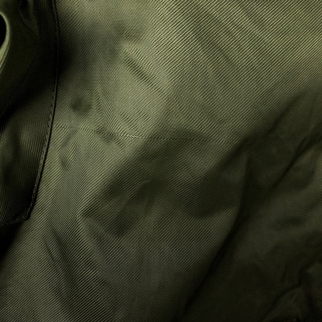 Back stenciled military deck jacket, men's size XL unclear Khaki type Vintage Second Hand